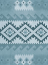 Coordonne Papier peint panoramique Kilim - Blue