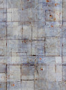 Coordonne Papier peint panoramique Crumpled Paper Wall - Blue