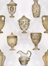 Coordonne Carta da parati Porcelaine - Bronze