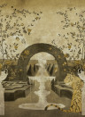 Coordonne Papier peint panoramique Dedale - Gold