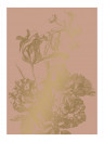 KEK Amsterdam Carta da parati panoramica Engraved Flowers Gold 4 - M