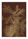KEK Amsterdam Mural Engraved Flowers Gold 5 - M