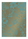 KEK Amsterdam Wandbild Engraved Flowers Gold 9 - M