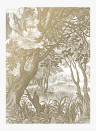 KEK Amsterdam Papier peint panoramique Engraved Landscapes Gold 4 - M