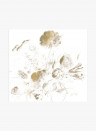 KEK Amsterdam Mural Golden Age Flowers Gold 2 - L