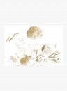 KEK Amsterdam Mural Golden Age Flowers Gold 2 - XL