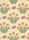 Little Greene Wallpaper Burges Snail - Travertine