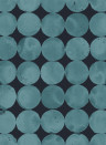 Coordonne Wallpaper Luna Craters - Aqua