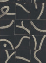 Coordonne Wallpaper Cubic Routes - Onyx