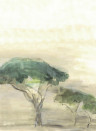 Coordonne Carta da parati panoramica Serengueti - Menta