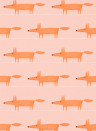 Scion Wallpaper Midi Fox - Milkshake/ Rose