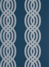 Thibaut Tapete Braid - Navy