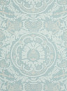 Thibaut Tapete Earl Damask - Robin's Egg