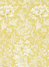 Morris & Co Papier peint Simply Chrysanthemum Toile - Weld