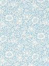 Morris & Co Wallpaper Simply Mallow - Powder Blue