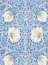 Morris & Co Tapete Simply Pimpernel - Woad