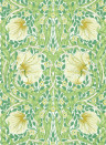 Morris & Co Wallpaper Simply Pimpernel - Weld/ Leaf Green