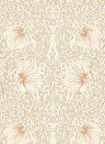 Morris & Co Wallpaper Simply Pimpernel - Cochineal Pink