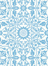Morris & Co Wallpaper Simply St James Ceiling - China Blue