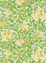Morris & Co Wallpaper Honeysuckle - Cream/ Chocolate