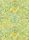 Morris & Co Papier peint Woodland Weeds - Sap Green