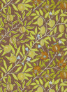 Morris & Co Wallpaper Fruit - Chocolate