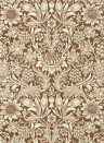 Morris & Co Wallpaper Sunflower - Chocolate/ Cream