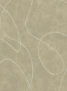 Eijffinger Mural Painted Lines - Linen