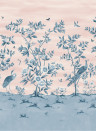 Harlequin Papier peint panoramique Florence - Powder/ China Blue