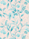 Harlequin Tapete Marie - Rose/ Lagoon