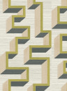 Arte International Tapete Detour - Beige Olive