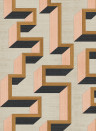 Arte International Tapete Detour - Copper Pink