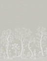 Cole & Son Wandbild Seasonal Woods - Platinum Matte