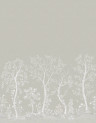 Cole & Son Wandbild Seasonal Woods - Platinum Pearl
