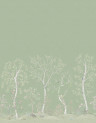 Cole & Son Wandbild Seasonal Woods Silk - Jade Silk