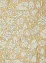 Liberty Papier peint Poppy Meadow - Pewter Gold