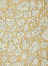 Liberty Tapete Poppy Meadow - Pewter Gold