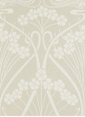 Liberty Wallpaper Ianthe Mono - Pewter White