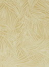 Liberty Tapete Hera Plume - Pewter Gold