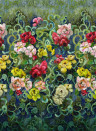 Designers Guild Wallpaper Tapestry Flower - Vintage Green