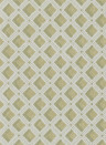Designers Guild Wallpaper Amsee Geometric - Moss