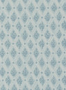 Designers Guild Tapete St John Street Trellis - Duck Egg