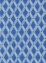Designers Guild Tapete St John Street Trellis - Ink
