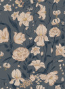 Sandberg Tapete Karins Bukett - Indigo