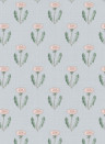 Sandberg Wallpaper Maskrosen - Soft Blue