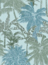Coordonne Papier peint Palms - Caqui
