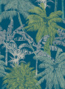Coordonne Tapete Palms - Turquesa