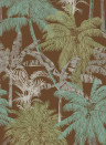 Coordonne Tapete Palms - Chocolate