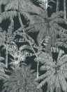 Coordonne Wallpaper Palms - Carbon