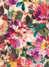 Clarke & Clarke Wallpaper Tahiti - Fuchsia